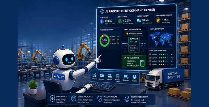 Agentic AI for Autonomous Procurement: Automating Supplier Decisions Across Manufacturing Operations