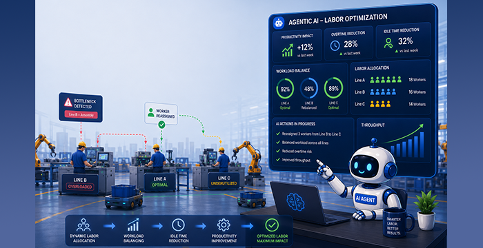 Agentic AI for Labour Optimization: Reducing Workforce Inefficiencies Before They Impact Productivity