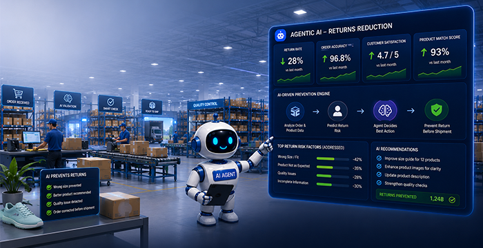 Agentic AI for Returns Reduction: Minimizing Returns Through Proactive and Intelligent Interventions