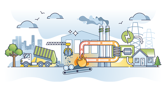 Circular Energy: Transforming Supply Chain Waste into Facility Power